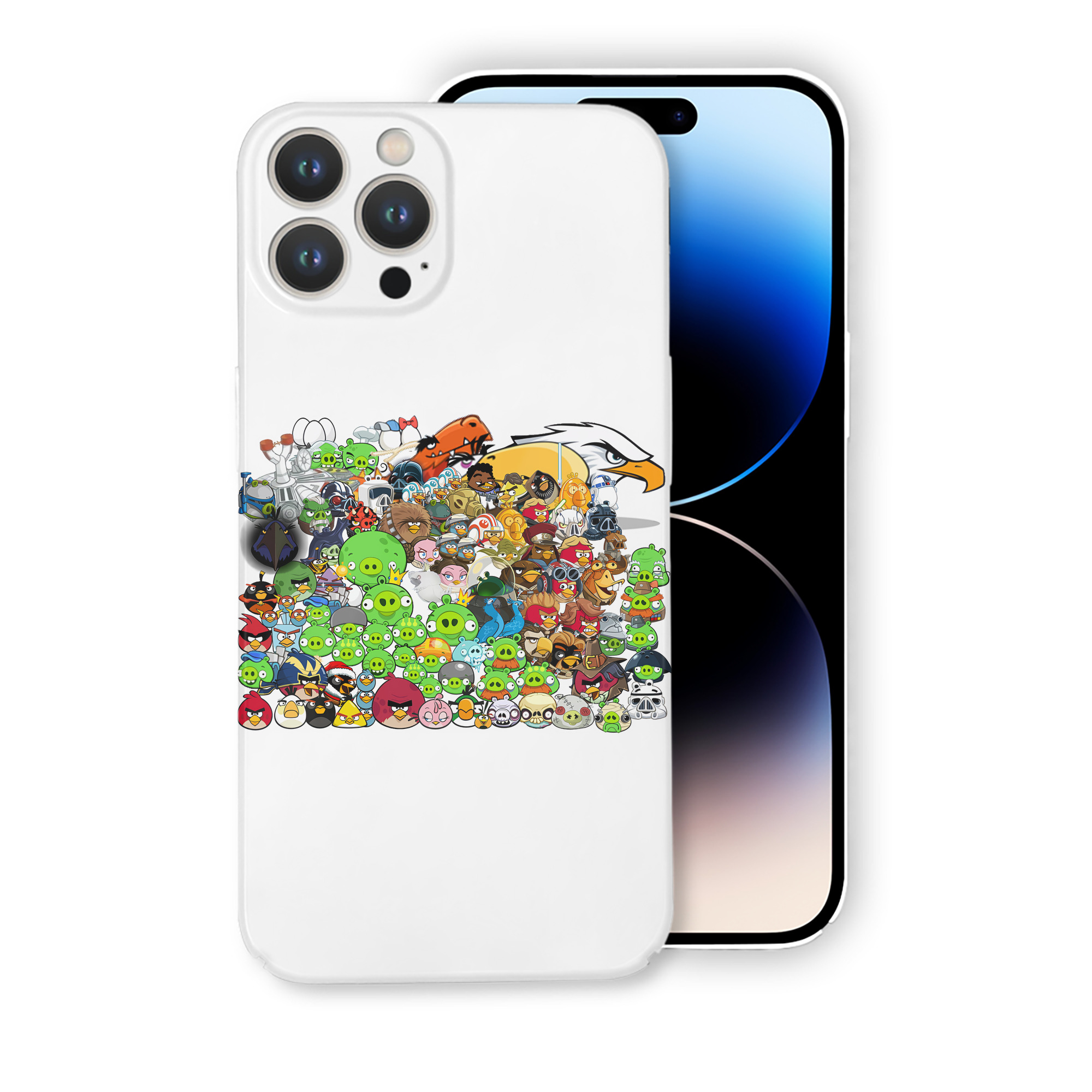 （画像用） Angry Birds アングリーバード 【iPhone 14シリーズ対応】ハードケース
